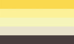 Angled Aroace Flagge