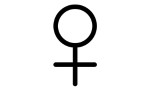 Venus-Symbol Weiblich 