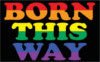 Born This Way -Fahne