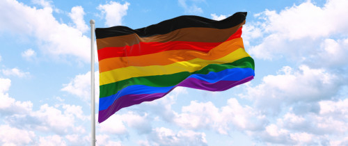 Philadelphia-Regenbogen-Fahne Banner 500x210