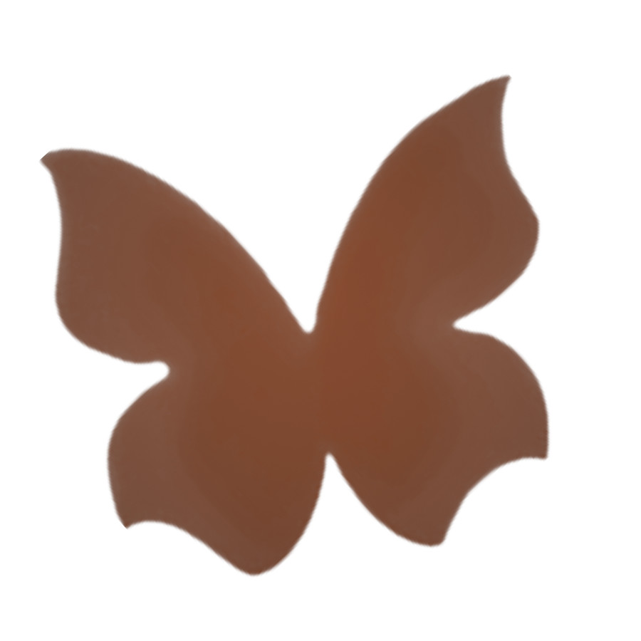 Schmetterling Dunkel-Braun