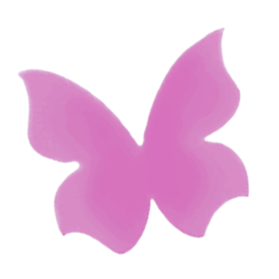 Schmetterling Altrosa