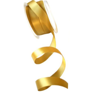 Satinband Pokal-Gold 15mm Stoffband