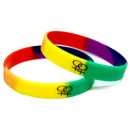 Doppel-Weiblich-Symbol Armband Regenbogen 12mm