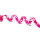 5Meter Chiffonband Transparent Rosa-Pink+Schmetterlinge