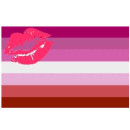Lipstick-Lesbian Fahne 90*150cm