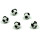 50 Fußball-Perle 8mm Sport Acryl zum Basteln