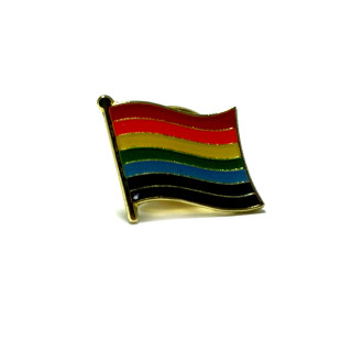 Regenbogen-Flagge als Anstecker CSD