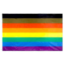 Queer People of Colour /Philadelphia Flagge Regenbogen...