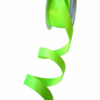 5 Meter Satinband Limonen-Grün 15mm Stoffband