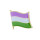 Genderqueer-Flaggen Anstecker LGBT