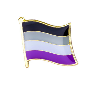 Asexuell-Flagge LGBT Pride Pin