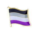 Asexuell-Flagge LGBT Gay Pride Pin