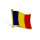 Rumänien-Flaggen Pin / Anstecker
