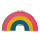 Regenbogen-Pins in Pan Farben LGBT