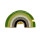 Regenbogen-Pins in A-Romantisch LGBT