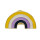 Regenbogen-Pins in Non-Binär LGBT