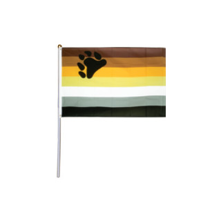 Bären-Hand Flagge