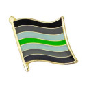 A-Gender-Flagge -Anstecker Pride-Pin