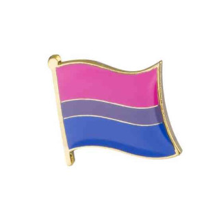 LGBT-Flaggen Bi-Sexuell Pins Anstecker Pride Brosche