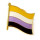 LGBT-Flaggen Non-Binäry Pins Anstecker Pride Brosche
