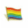 LGBT-Flaggen Regenbogen Pins Pride Brosche 23mm