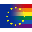 Europa-Regenbogen Flagge EU Fahne 90*150cm