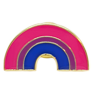 Regenbogen Bisexuell-Pin Bi
