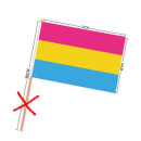 PRIDE-Hand-Flaggen Pan ohne Stiel  21x14cm