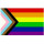 PRIDE-Hand-Flaggen Regenbogen-Trans. 21x14cm  mit Kunststoffstäbchen 30cm