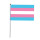 Transgender Hand-Flagge 20*14cm