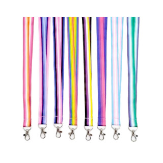 Lanyard Regenbogen Pride-Farben Pride-Lanyard mit Haken