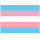 XXL Regenbogen + Trans* Flagge Sondergröße 150*245cm