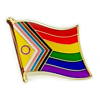 LGBT-Flaggen Regenbogen-Trans*-Inter Pins Anstecker