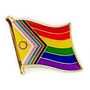 LGBT-Flaggen Regenbogen-Trans*-Inter Pins Anstecker