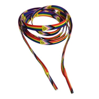 Bunte Schnürsenkel – 2 Paar, 120 Cm, Elastisch & Flach