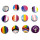 LGBT * Button 30mm Anstecker Pin verschiedene Varianten