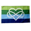 PolyamProud Flag Polyamorie/ Polyamurös Flagge 90*150cm