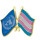 Doppel-Flaggen-Pin UN + Trans* Vereinte Nationen