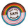 "You are Safe with me" Rund Pin Philadelphia-Regenb. + Trans* 30mm
