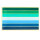 Schwul-Anstecker Button Rechteck 25mm Pride Gay-Pin