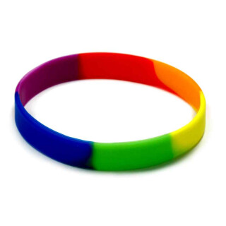 Kleines Regenbogen Armband Vertikal Kindergröße 16cm x1,2cm