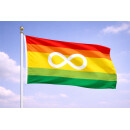 Autismus-/Neurodiversitäts-Flagge 90 x 150 cm...