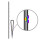Lanyard Straight Ally mit Haken