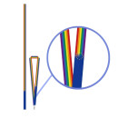 Lanyard Regenbogen EU mit Haken