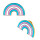 Regenbogen-Pins in Trans* Farben LGBT 30x 15mm