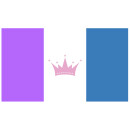 Drag Pride Flagge 90 x 150 cm – Pride Flagge mit Krone