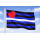Leather Pride Flagge 90 x 150 cm – Leder Pride Flagge mit Herzmotiv