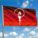 Flagge Queere Weiblichkeit mit Fackel – Prideflag...
