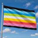 Flagge Queer Pride – 9 Streifen Vielfalt 90 ×...